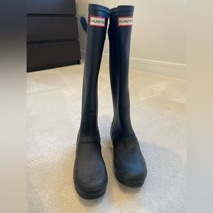 Hunter tall rain boots